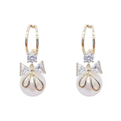 Bowknot Colorful Stud Earrings for Women